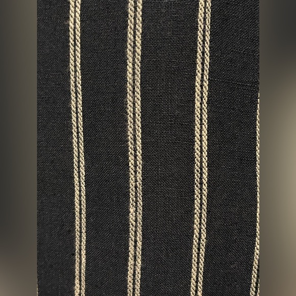 SOLD J. Jill Love Linen Navy/White Button Down Shirt Dress - Picture 8 of 8